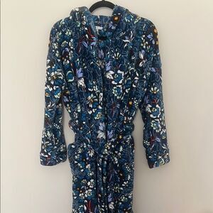 Vera Bradley Floral Hooded Robe